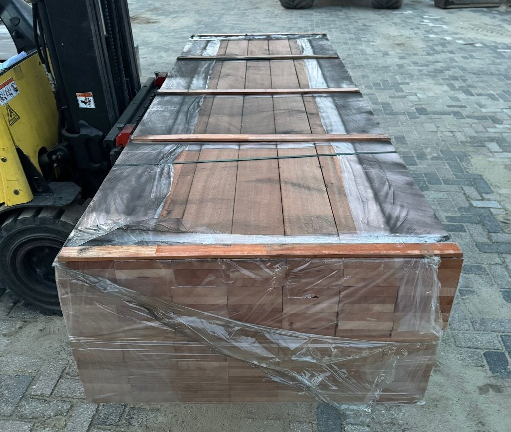 Hardhout meranti geschaafd 28x140, Ophalen, Planken, Nieuw, Hardhout