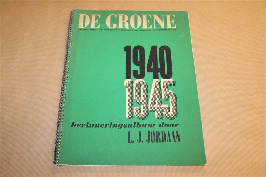 De Groene - Herinneringsalbum 1940-1945, Ophalen of Verzenden, Zo goed als nieuw