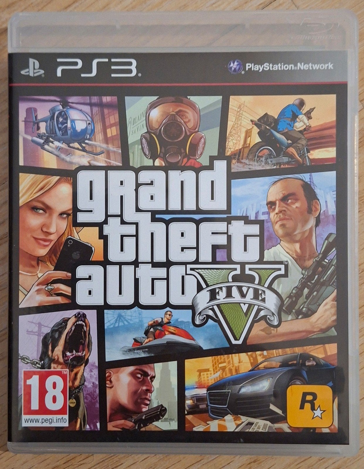 Grand Theft Auto V (GTA 5) - PS3, Spelcomputers en Games, Avontuur en Actie, Online, Vanaf 18 jaar, 1 speler