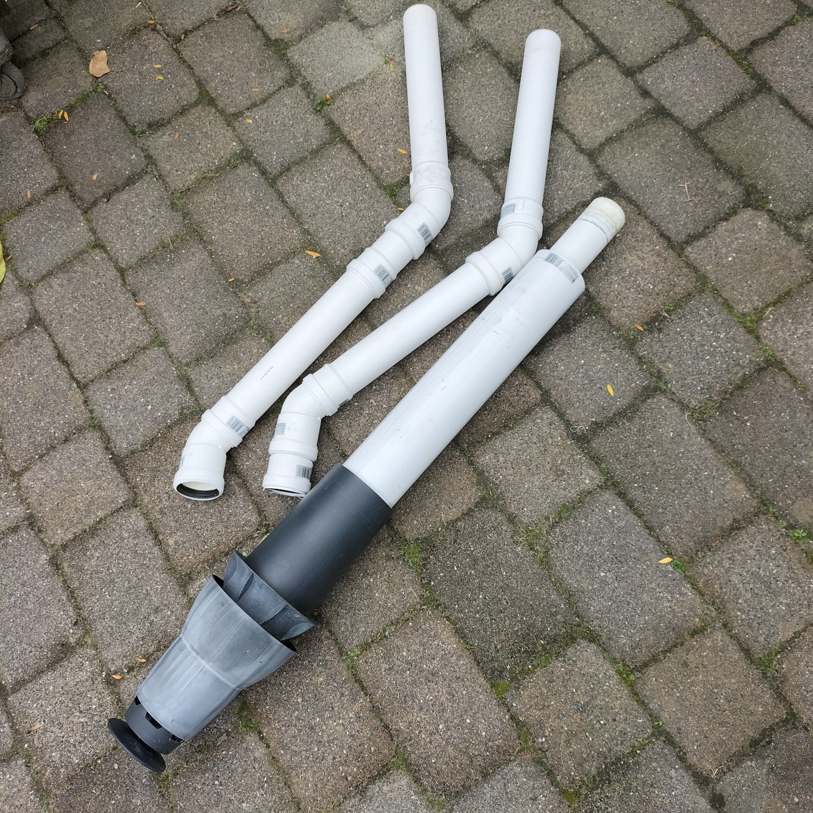 Cv-ketelpijp, Ophalen, Nieuw