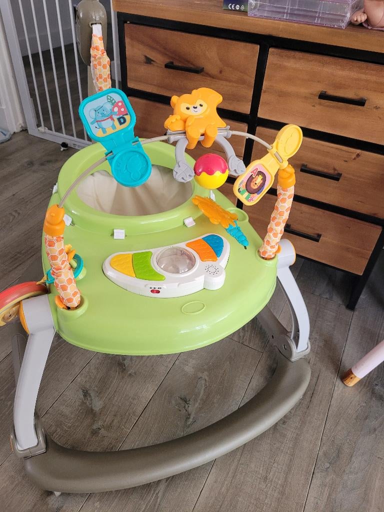 2 in 1 Baby Loopwagen & Jumper inklapbaar met muziek & licht, Ophalen, Gebruikt, Jongen of Meisje