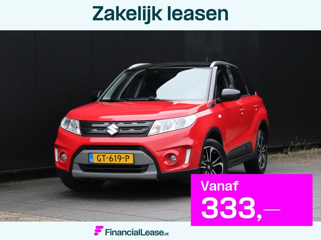 Suzuki Vitara 1.6 Exclusive | AUT. | TREKHAAK | CAMERA | NAV, Stof, Gebruikt, Euro 6, 4 cilinders