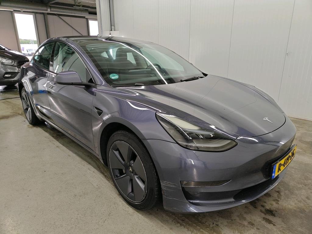 Tesla Model 3 Long-Range AWD 351pk 75 kWh 92% SoH UPGRADE [, Auto's, Automaat, Gebruikt, Zwart, Origineel Nederlands