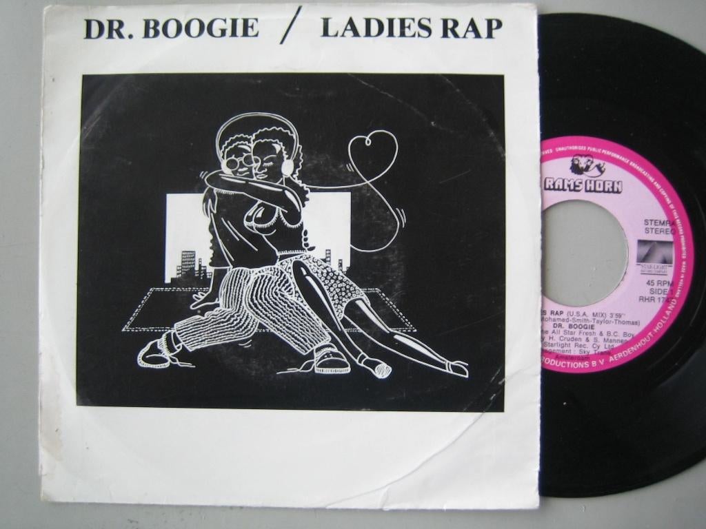 Dr.Boogie - Ladies rap ( kool and the gang  1988 ), Cd's en Dvd's, Vinyl Singles, Gebruikt, Single, Pop, 7 inch, Ophalen of Verzenden