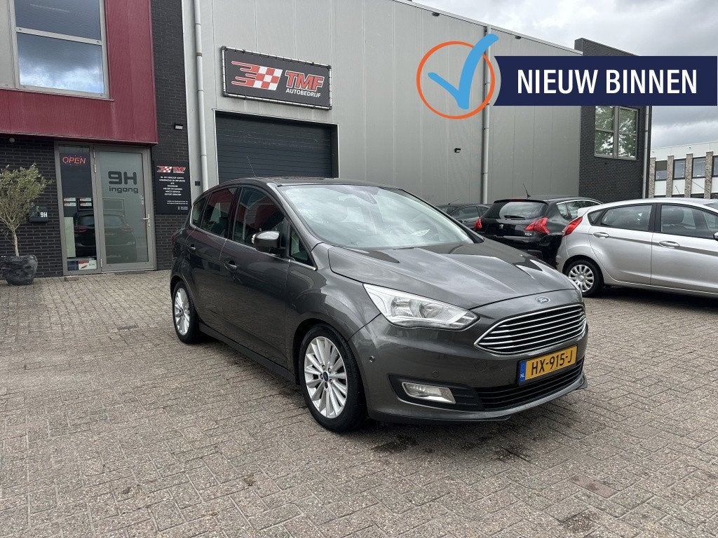 Ford C-MAX 1.0 Titanium Luxe D-Riem VV Goed Onderhouden!, 125 pk, Gebruikt, Euro 6, Origineel Nederlands