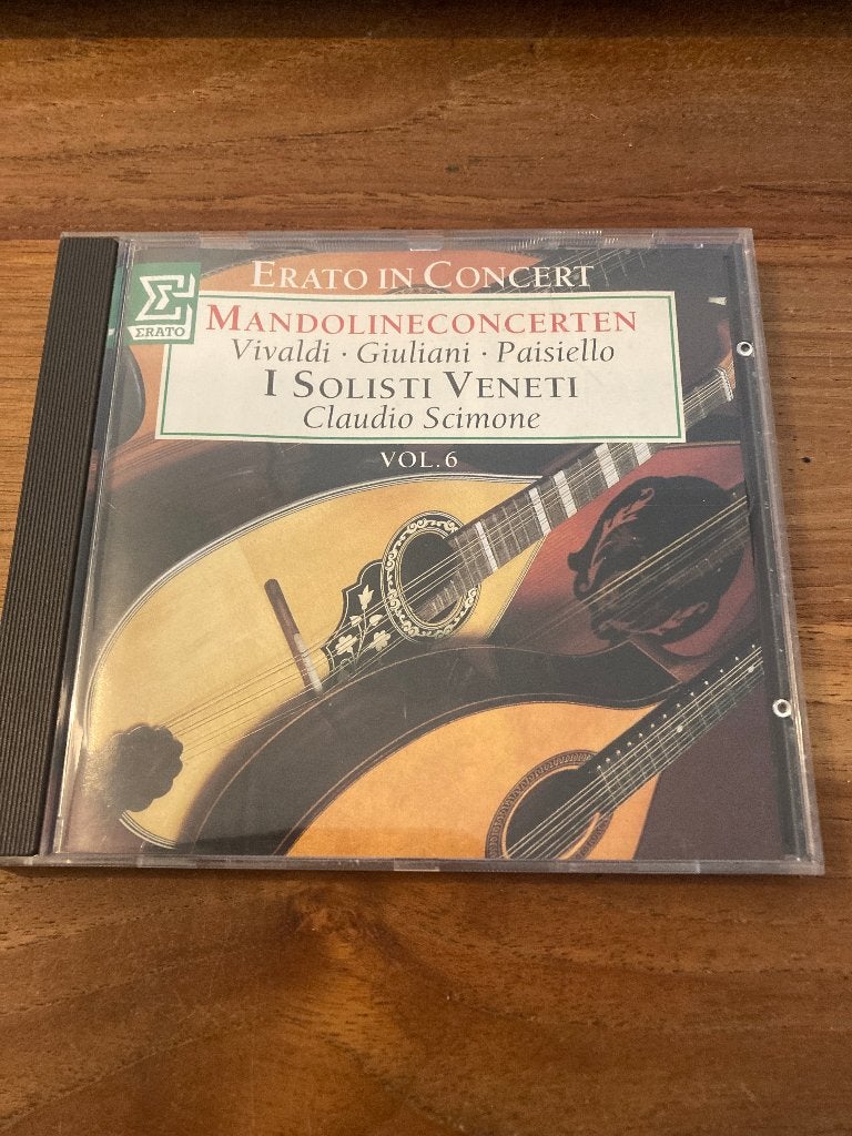 Mandolineconcerten - Vivaldi, Giulani, Paisiello (Erato / Cl, Verzenden, Zo goed als nieuw, Classicisme, Orkest of Ballet