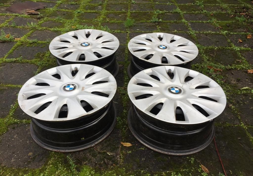Wieldopset stalen velg BMW, Ophalen, Gebruikt