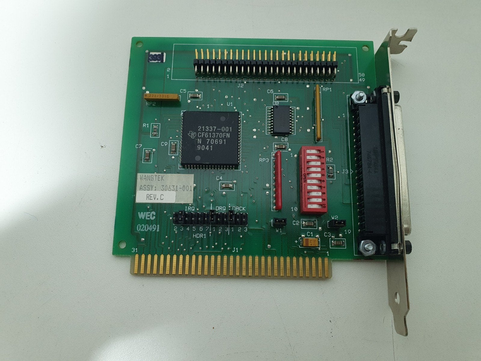 Wangtek 30631-001 tape controller kaart - ISA vintage, Wangtek, ., Ophalen of Verzenden, .