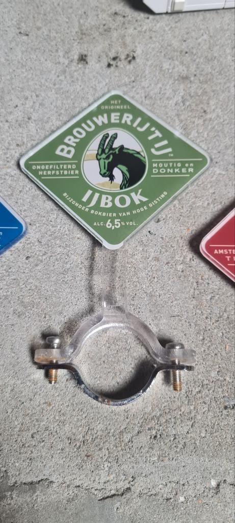 Brouwerij 't IJ Tap Lenzen / Houders, Verzamelen, Biermerken, Ophalen of Verzenden, Gebruikt, Viltje(s), Overige merken