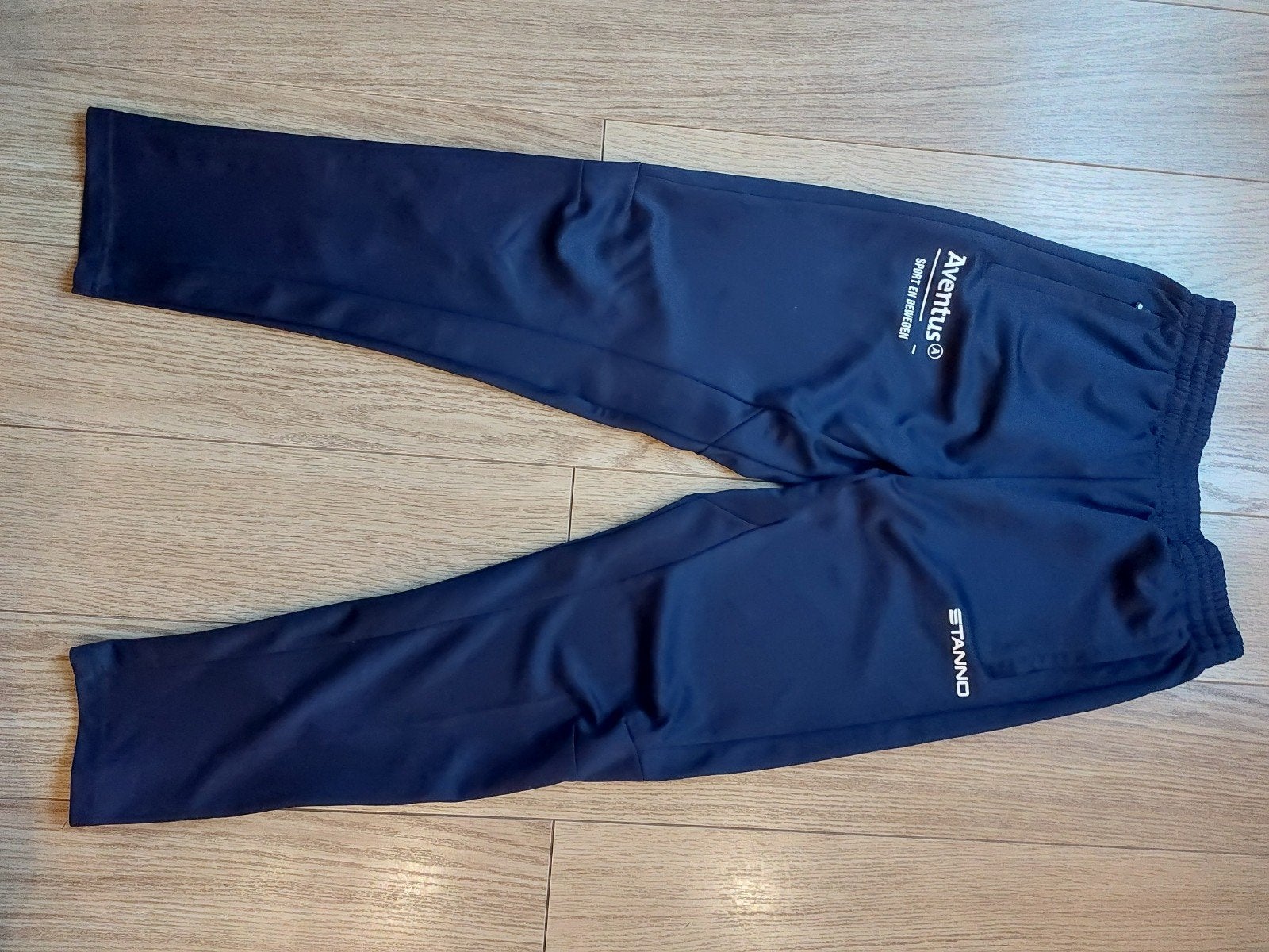 ROC Aventus lange sportbroek, blauw, maat L (2 stuks), Maat 52/54 (L), Blauw, Ophalen of Verzenden, Zo goed als nieuw