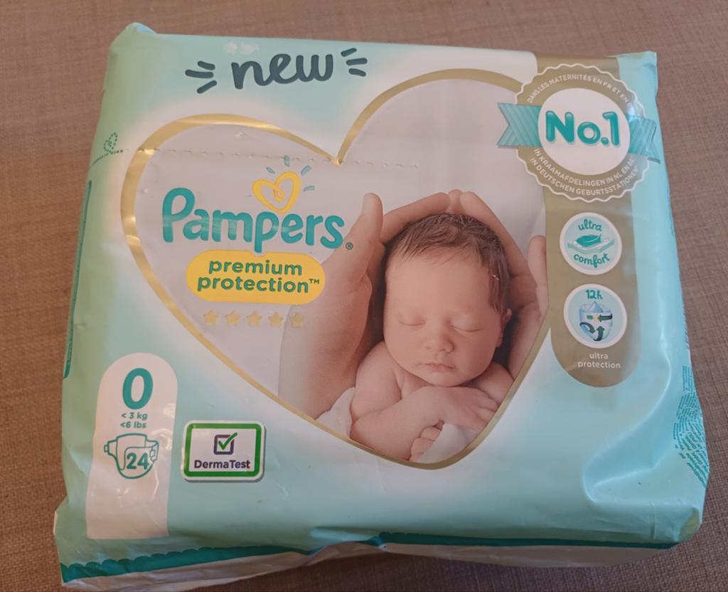 New born Pampers dichte pak maat 0, Ophalen, Nieuw, Overige typen