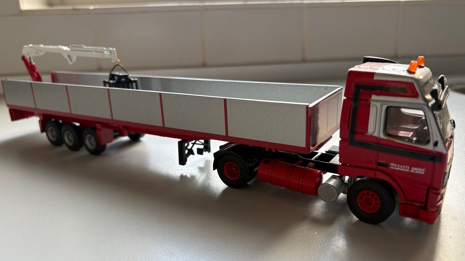 Tekno Volvo FH12 Wessels Rijssen vrachtwagen model, Overige merken, 1:32 tot 1:50, Ophalen of Verzenden, Zo goed als nieuw