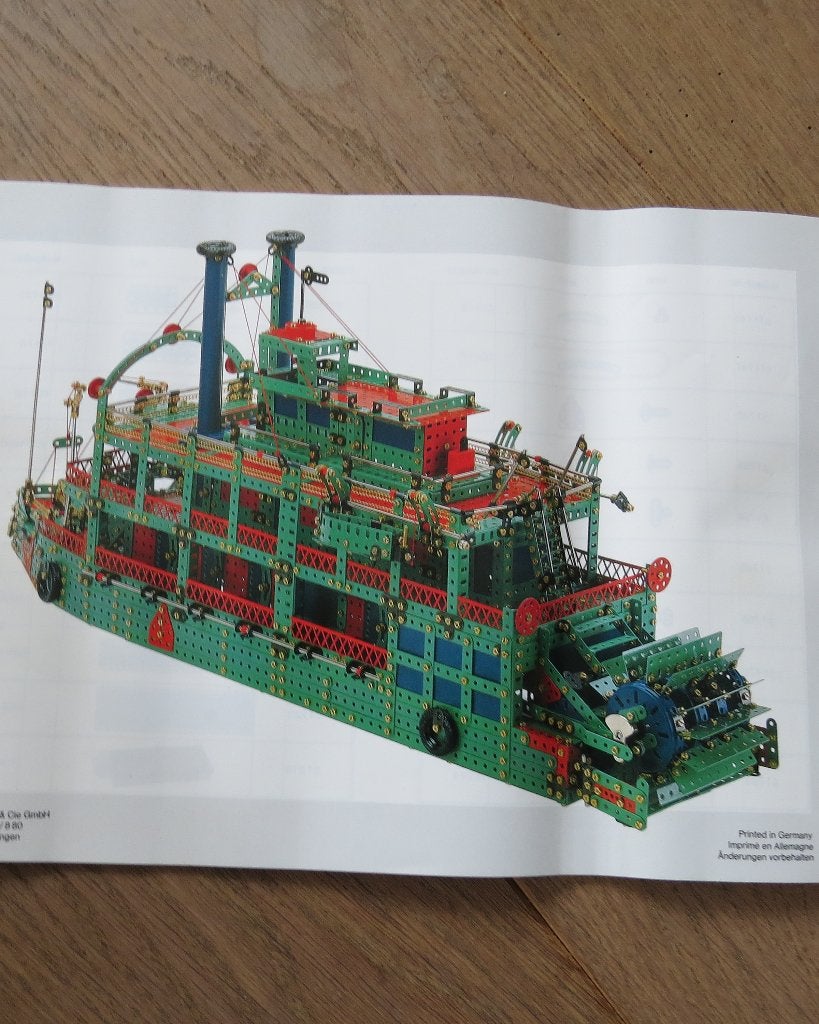 1082 marklin mississipi-Dampfer ongebouwd NIEUW, Ophalen, Nieuw