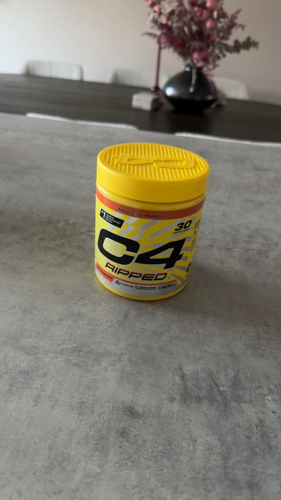 Cellulor C4 Ripped Pre-Workout Nieuw THT 06-2028, Sport en Fitness, Gezondheidsproducten en Wellness, Ophalen of Verzenden, Zo goed als nieuw