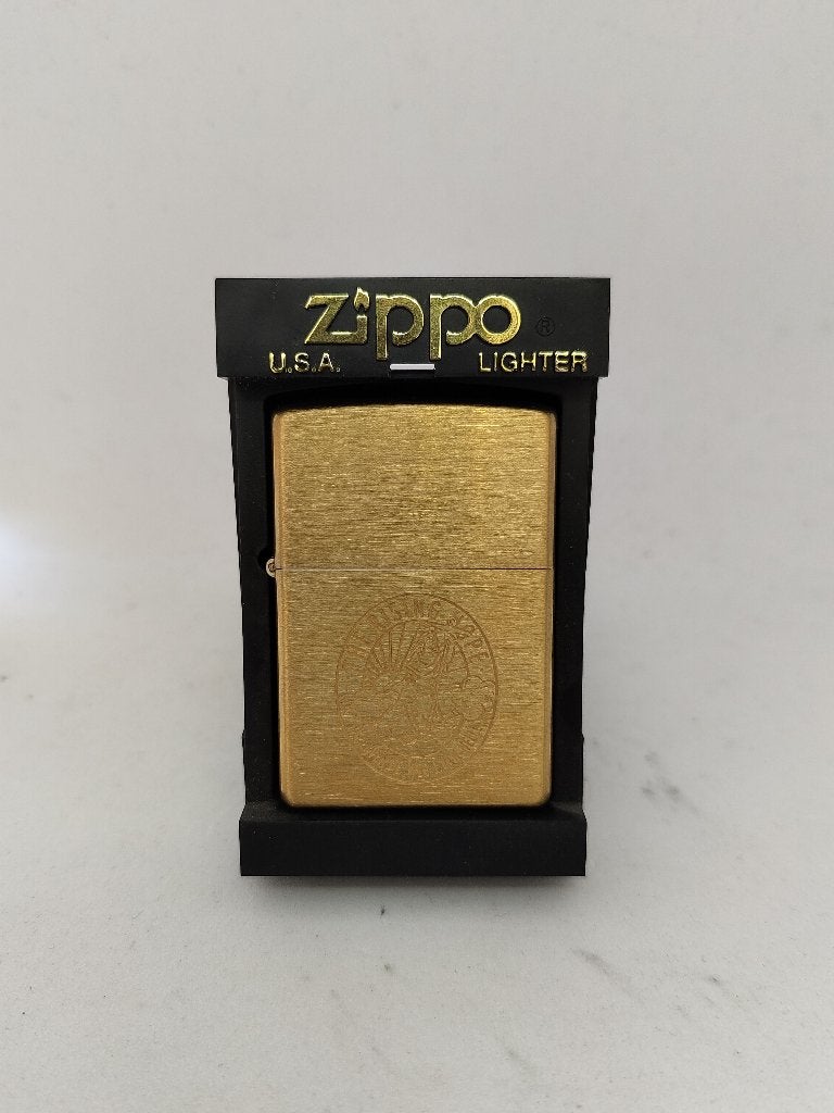 Zippo The Rising Hope - Van Nelle - ONGEVUURD - 2000, Verzamelen, Ophalen of Verzenden, Zo goed als nieuw, Aansteker