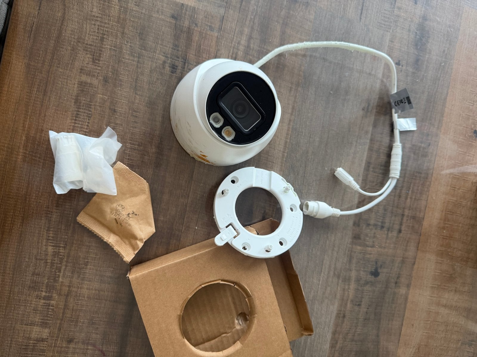 Dahua IPC-HDW2849T-S-IL 4K 8MP IP-camera, Audio, Tv en Foto, Ophalen, Gebruikt, Buitencamera