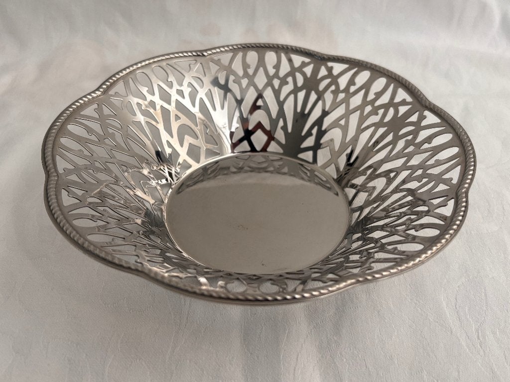 Vintage opengewerkt schaaltje Alfra Alessi., Ophalen of Verzenden