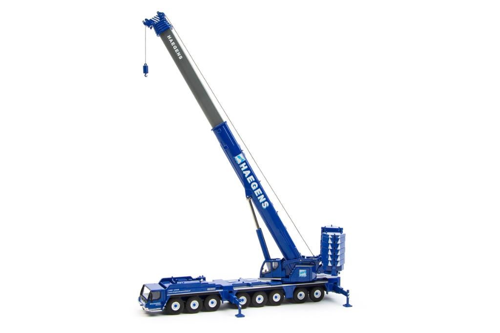 IMC 31-0059 HAEGENS Liebherr LTM 1450-8.1 Kraan, Hobby en Vrije tijd, Modelauto's | 1:87, Ophalen of Verzenden, Nieuw, Hijskraan, Tractor of Landbouw
