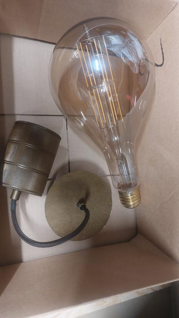 Calex hanglamp. Dimbaar, Ophalen of Verzenden, Zo goed als nieuw, Glas
