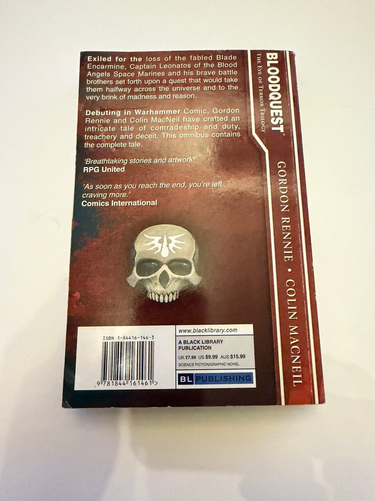 Warhammer 40K Bloodquest – The Eye of Terror Trilogy, Gebruikt, Verzenden, Warhammer 40000, Black Libary