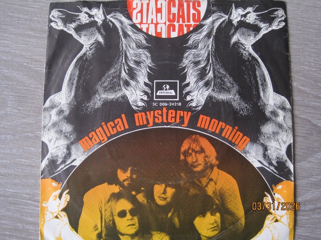The Cats   -   Magical Mystery Morning, Fotohoes, 7 inch, Ophalen of Verzenden, Zo goed als nieuw