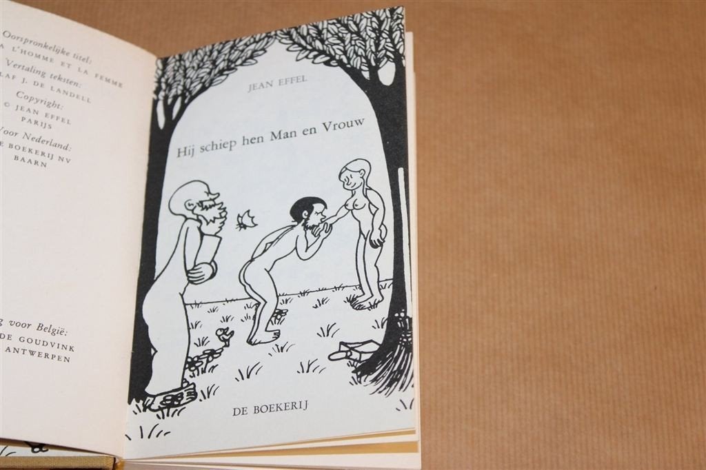 Adam en Eva — Geïllustreerde Franse Humor — Effel [1968], Boeken, Ophalen of Verzenden, Gelezen, Verhalen