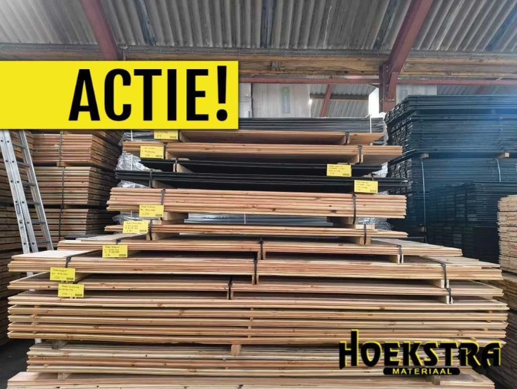 Opruiming Gevelbekleding | Nergens Goedkoper!, Tuin en Terras, Palen, Balken en Planken, Nieuw, Planken, 250 cm of meer, Ophalen
