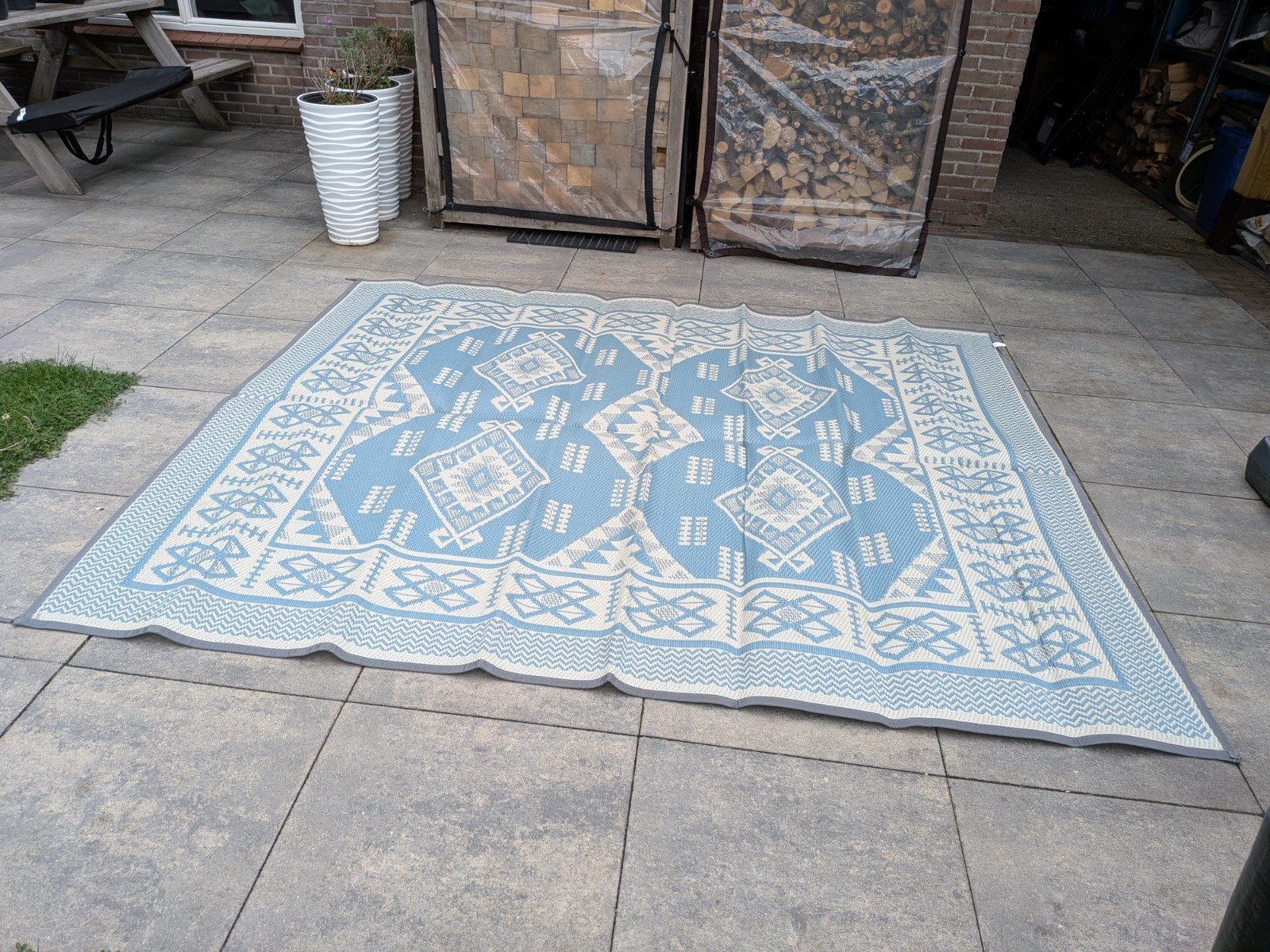 Campooz buitenkleed Lazy Jack 260x220, Ophalen, Gebruikt