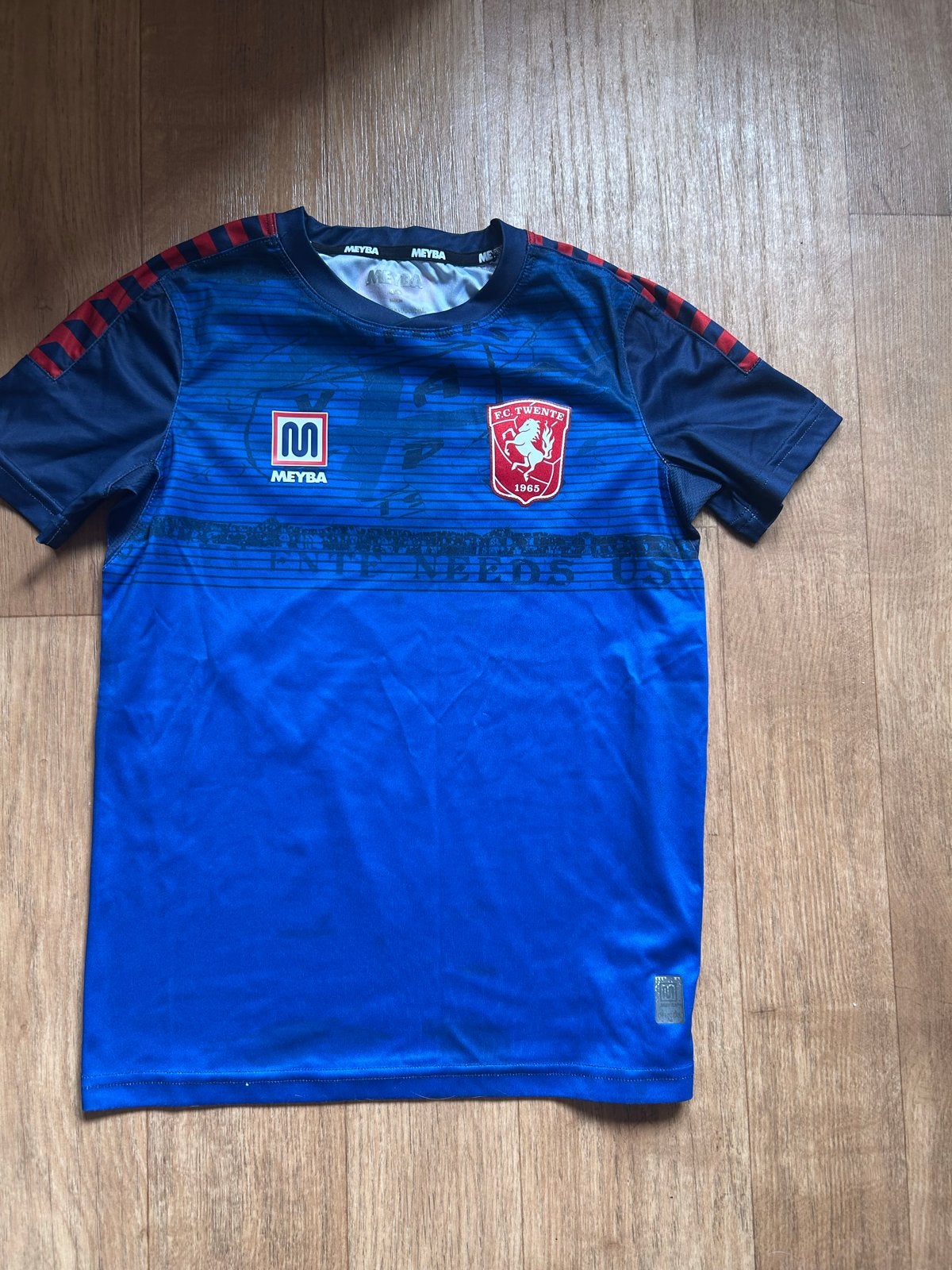 FC Twente Meyba shirt Vak P - Maat 146, Maat XS of kleiner, Ophalen of Verzenden, Zo goed als nieuw, Shirt