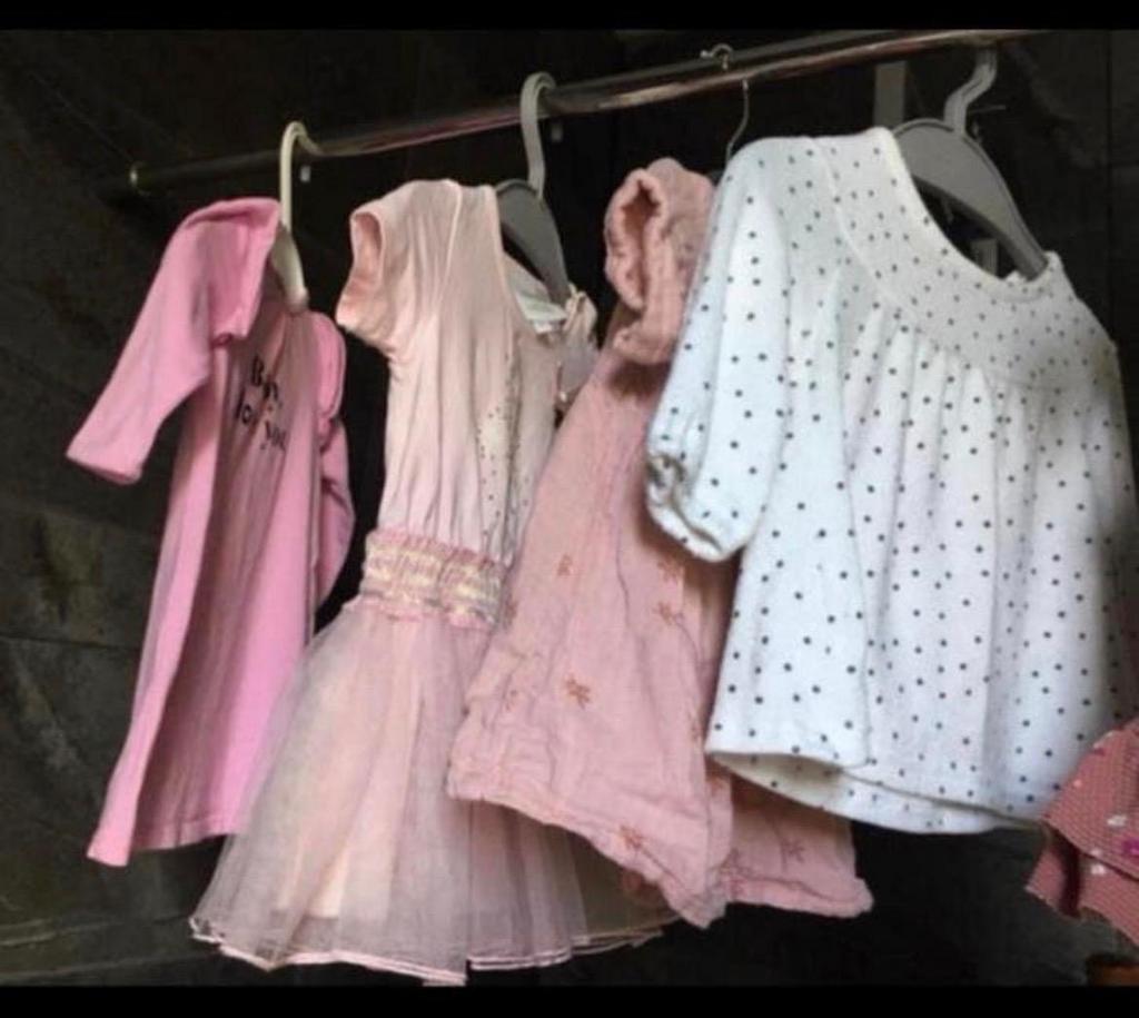 Leuke baby jurkjes katoen maat 50-56, Ophalen of Verzenden, Zo goed als nieuw, Meisje, Jurkje of Rokje