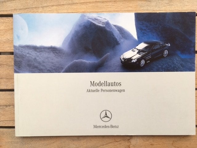 Mercedes-Benz Modellautos catalogus en prijslijst Duits 2004, Zo goed als nieuw, Mercedes-Benz, Mercedes, Ophalen of Verzenden