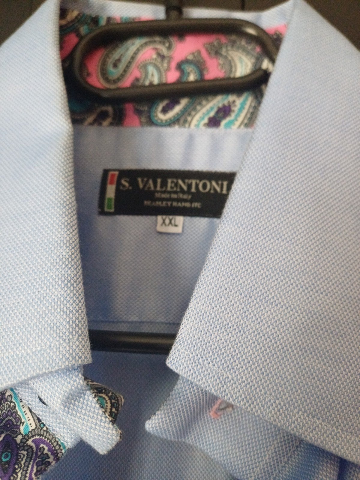 TE KOOP MOOIE ITALIAANS DESIGN HEMD VALENTINO, Kleding | Heren, Overhemden, Ophalen of Verzenden, Zo goed als nieuw, Overige halswijdtes