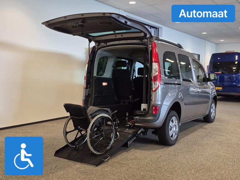 Renault Kangoo Rolstoelauto XXL 3+1 Lier, Auto's, Renault, Automaat, Stof, Gebruikt, Bedrijf