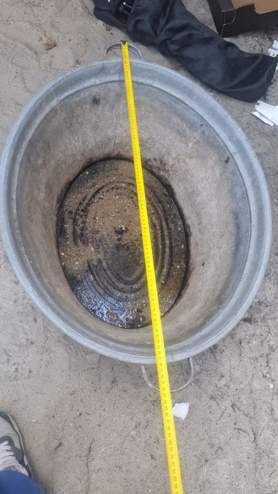 gave zinken teil, Ophalen, Zink, Minder dan 2 meter, 80 mm of meer