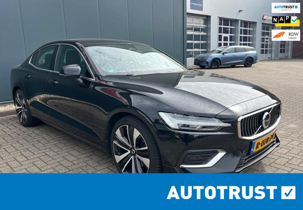 Volvo S60 2.0 B3 Plus Bright/Vol Opties/Leder/Cam/Navi/NL/De, Auto's, 4 cilinders, 1969 cc, S60, Bedrijf