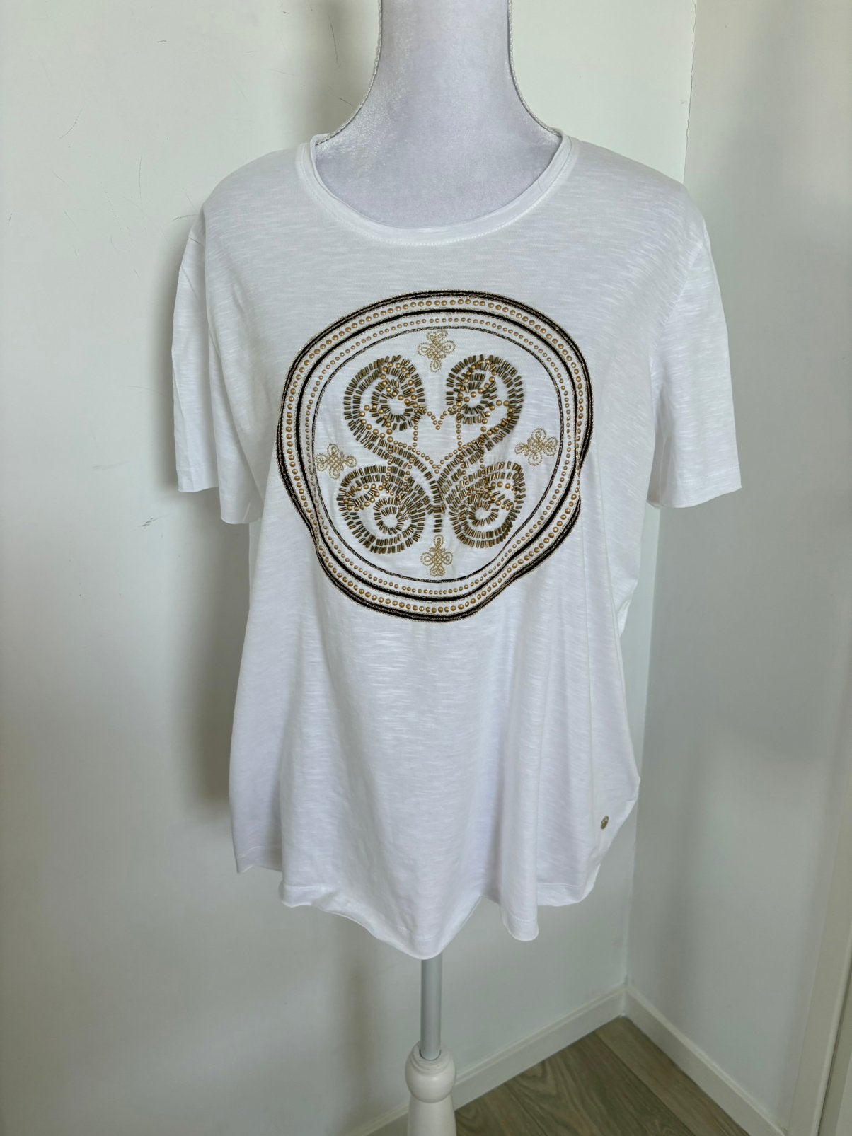 Prachtig Mos Mosh shirt - maat L/40 - looks new!, Maat 38/40 (M), Wit, Nieuw, Ophalen of Verzenden