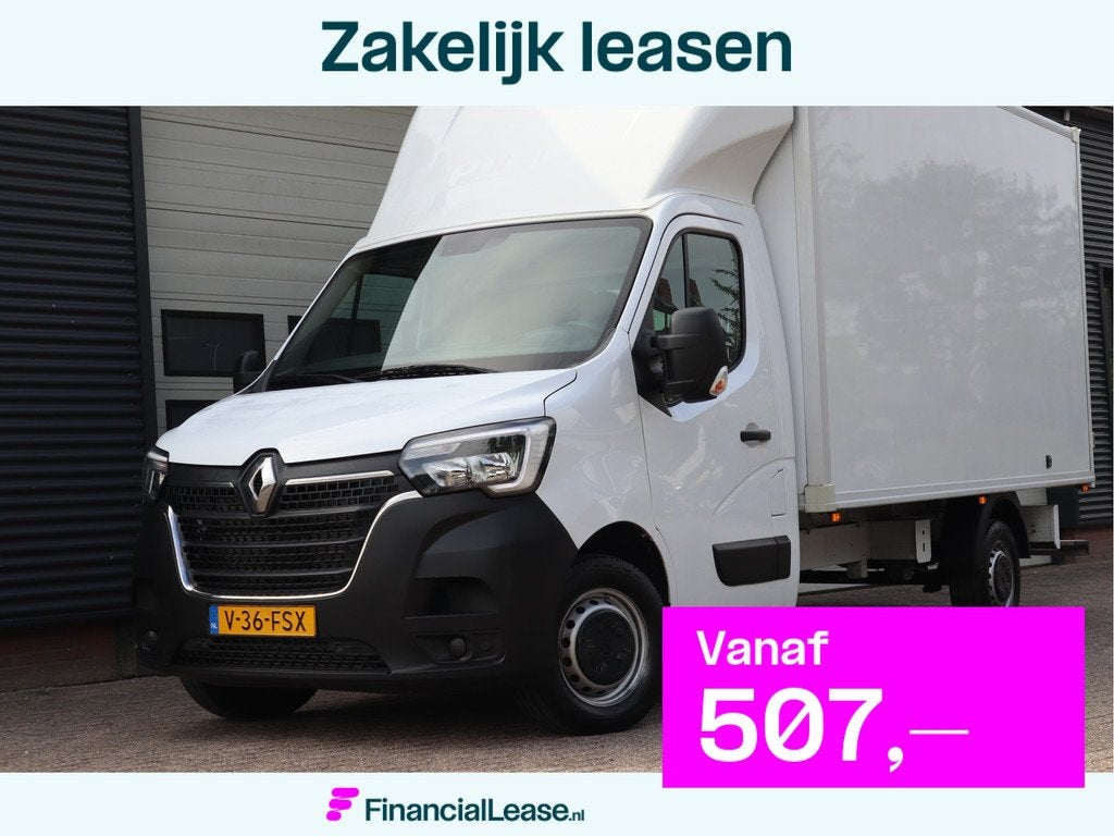 Renault Master 2.3 dCi 146pk Euro 6 Bakwagen - Airco - Camer, Voorwielaandrijving, 145 pk, Stof, Gebruikt
