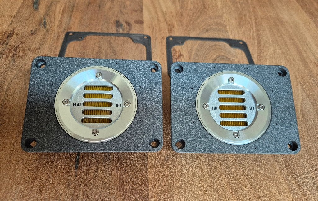 Paartje Elac Jet 3 AMT Tweeter Bandtweeter, Ophalen of Verzenden, Zo goed als nieuw, Minder dan 60 watt, Overige merken