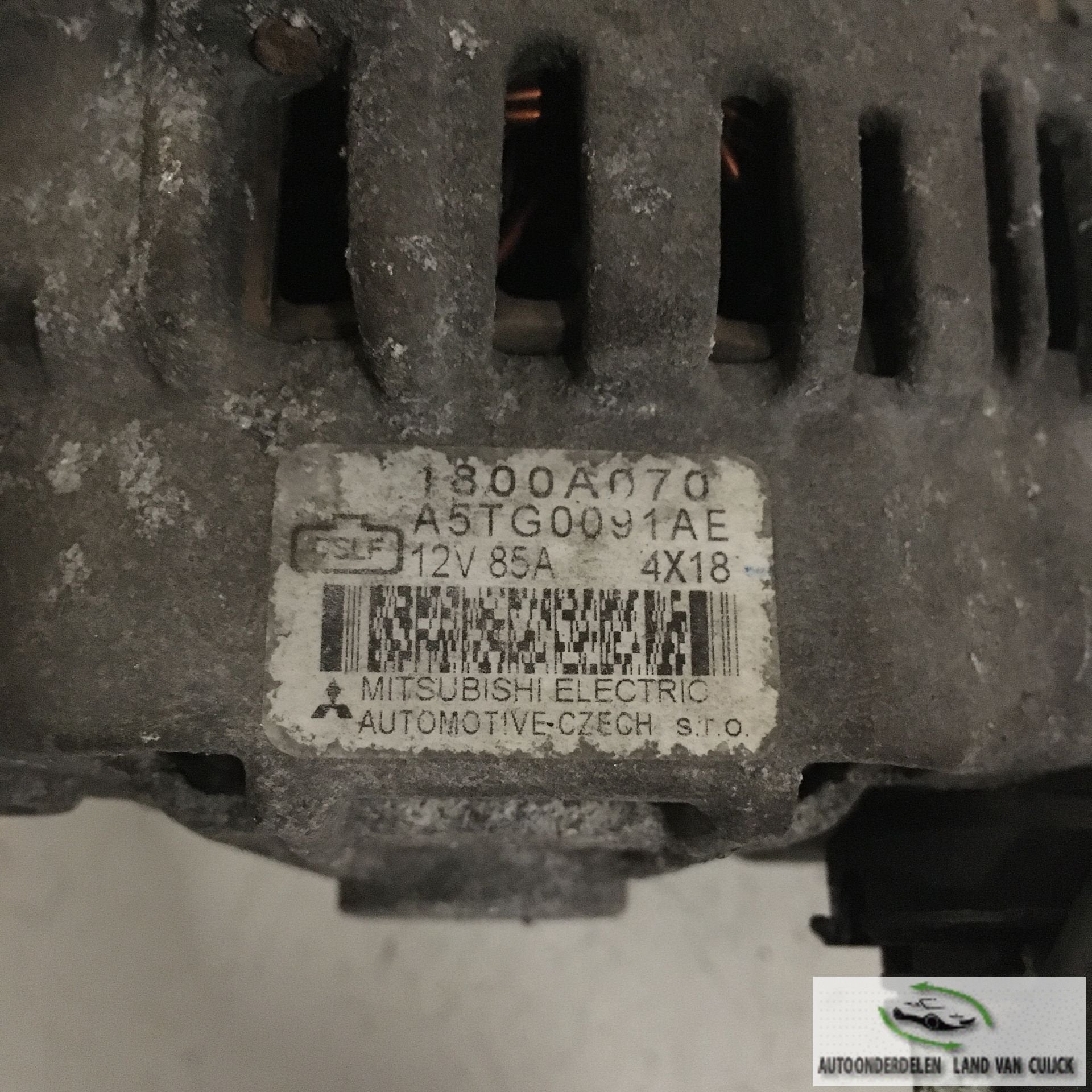 Mitsubishi Colt 1.5B kleurcode: 01D 2005 2500227 Dynamo A5TG, Gebruikt, -, -, Ophalen of Verzenden