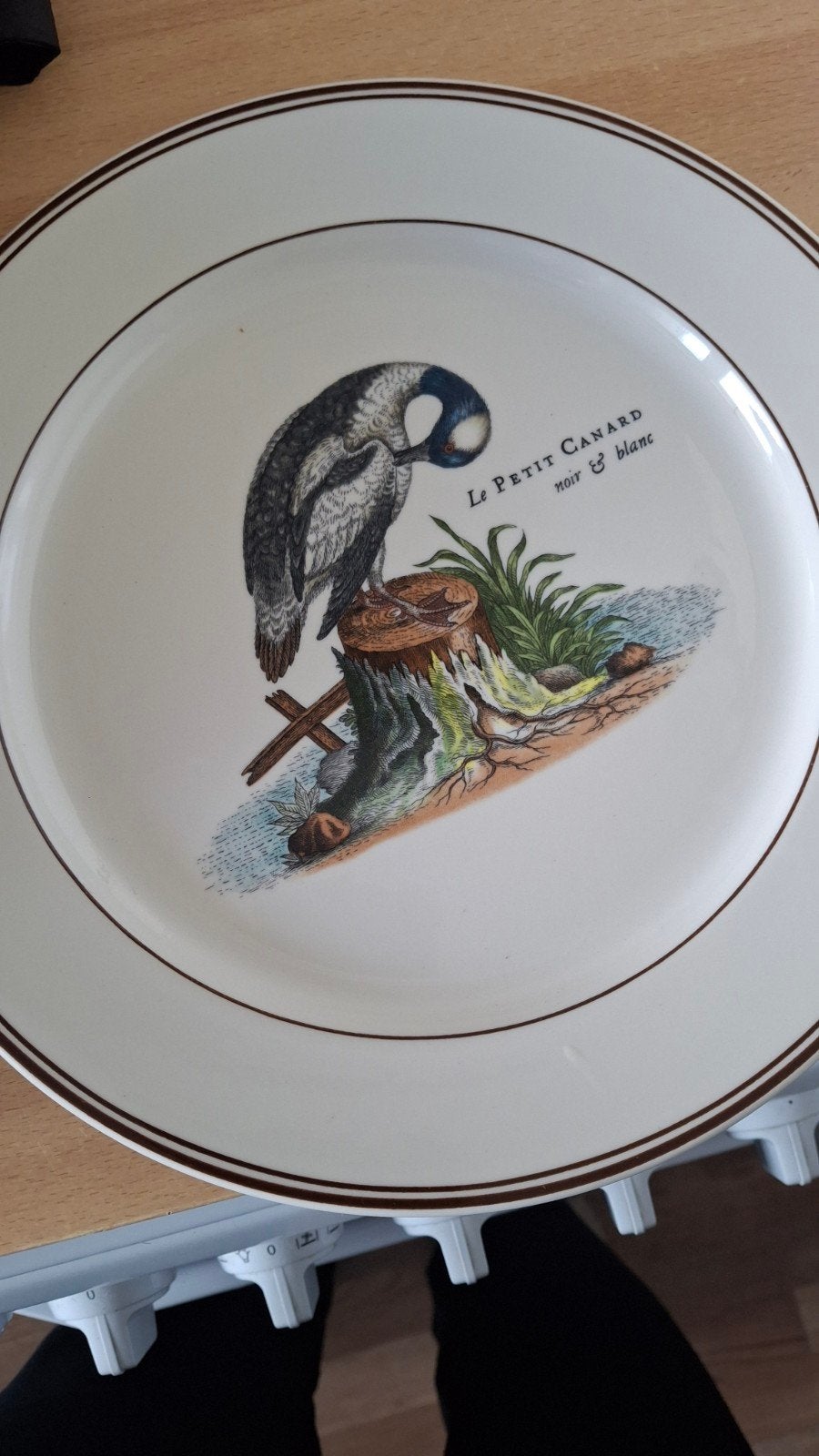 Villeroy & Boch Paradiso bord met eend motief, Ophalen of Verzenden