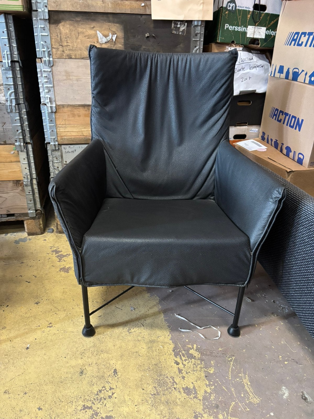 Montis Charly fauteuil - 70x70x45H, 1025xe, 75 tot 100 cm, Ophalen of Verzenden, Zo goed als nieuw