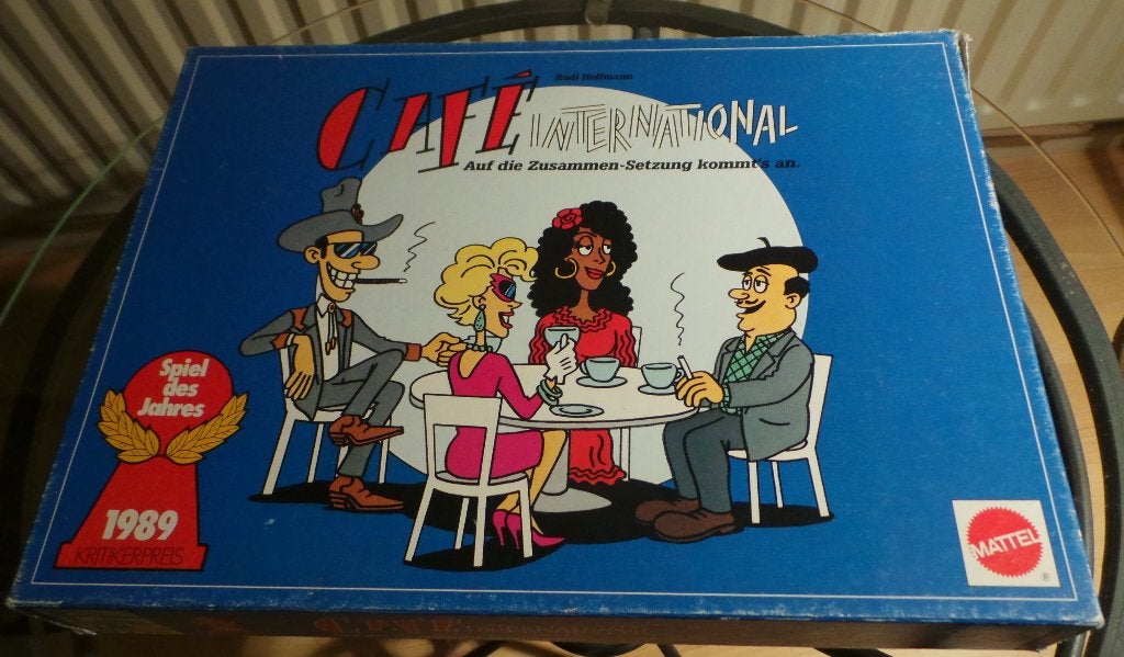 Bordspel gezelschapsspel “Café International” vanaf 10jaar, Hobby en Vrije tijd, Gezelschapsspellen | Bordspellen, Een of twee spelers