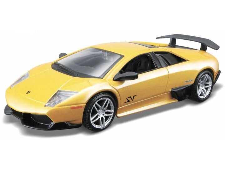 Bburago: Lamborghini Murciélago LP 670-4 SV Geel 1:32, Overige merken, Auto, ., Nieuw