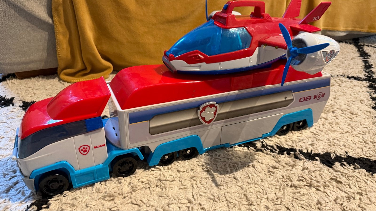 PAW Patrol vrachtwagen, vliegtuig en diverse voertuigen! ️, Ophalen of Verzenden, Gebruikt