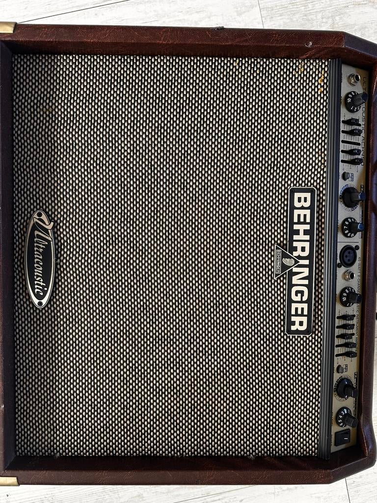 Behringer Ultracoustic ACX450 gitaarversterker – 45W, Ophalen, Gebruikt, Gitaar, Minder dan 50 watt
