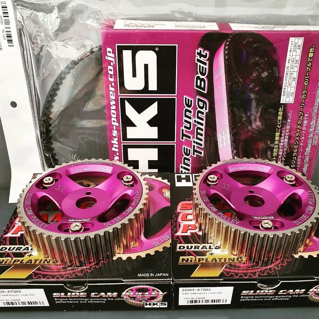 HKS Engine Cam Lightweight Pulley - Toyota 1JZGTE 1JZ-GTE