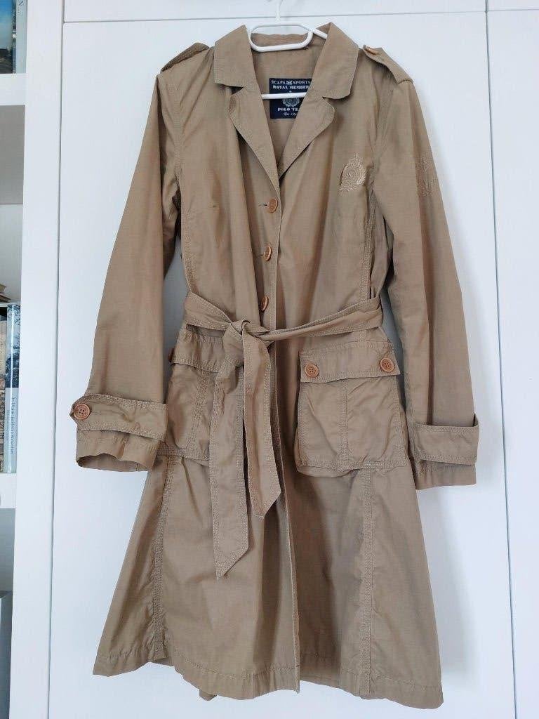 Scapa trenchcoat, Ophalen of Verzenden, Zo goed als nieuw, Maat 38/40 (M), Beige