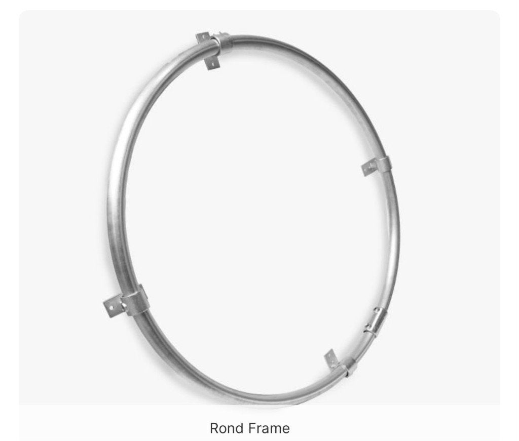 Rond Spandoekframe ( 2 meter doorsnede), Ophalen, Nieuw, Reclamebord