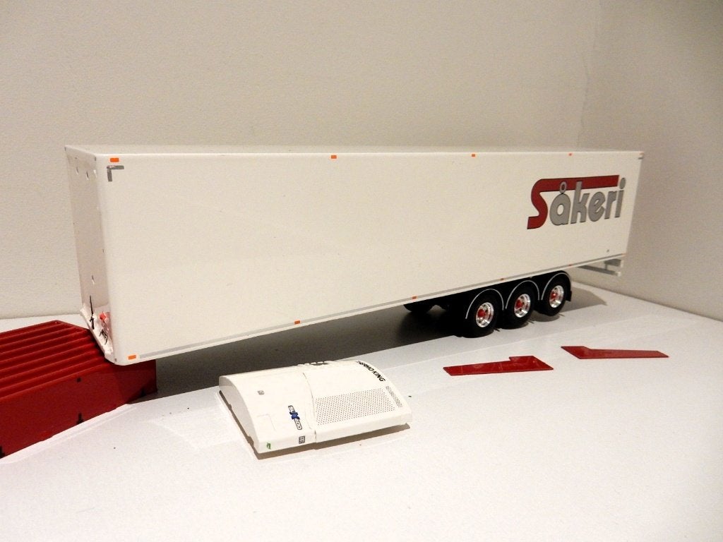 Tekno koeloplegger onderdelen SAkeri / Intrasa 1/50, Ophalen of Verzenden, Gebruikt, Bus of Vrachtwagen, Tekno