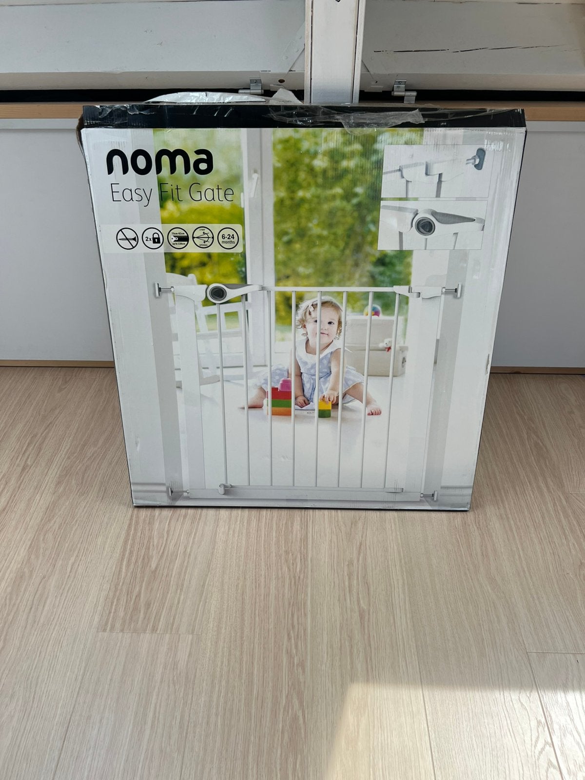 Noma traphek wit Nieuw, Nieuw, Ophalen of Verzenden, Klemhekje, Metaal of IJzer